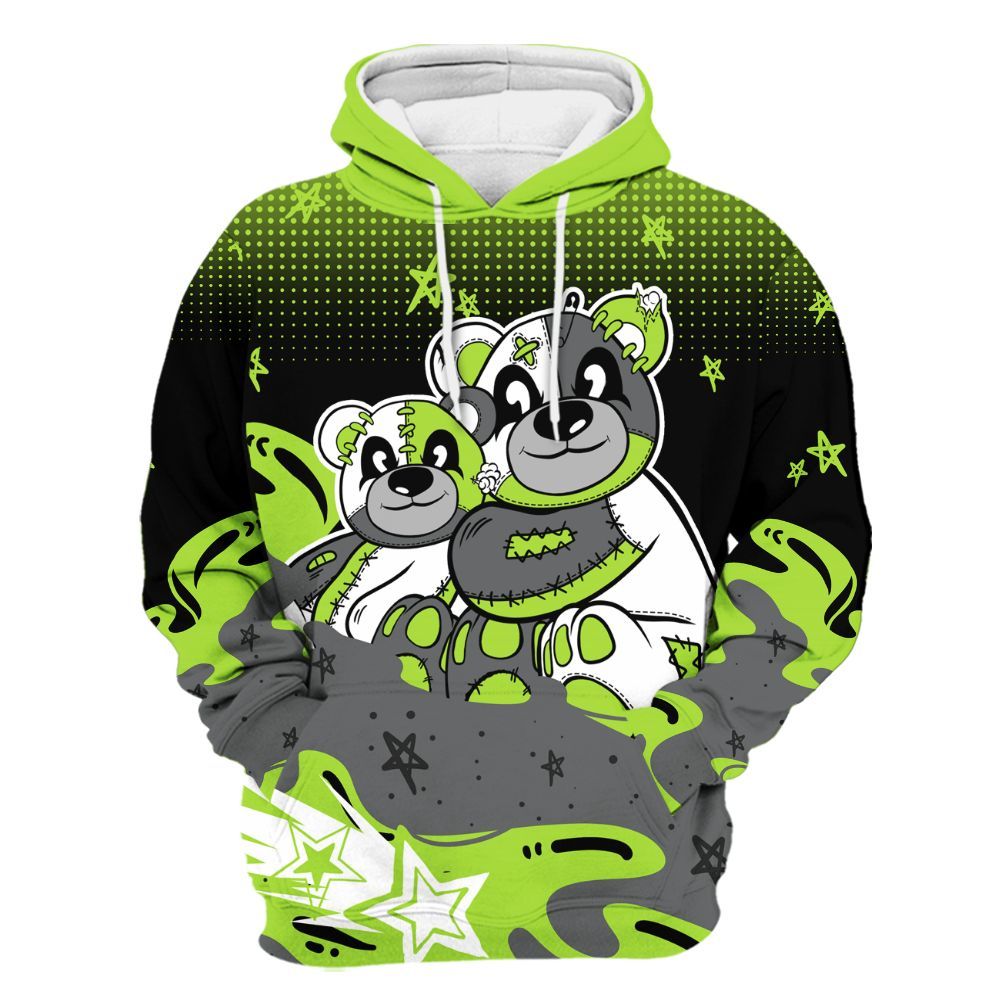 Hoodie To Match Air Max 95 Neon - Sincere Fondness Bear Stars All Over Print
