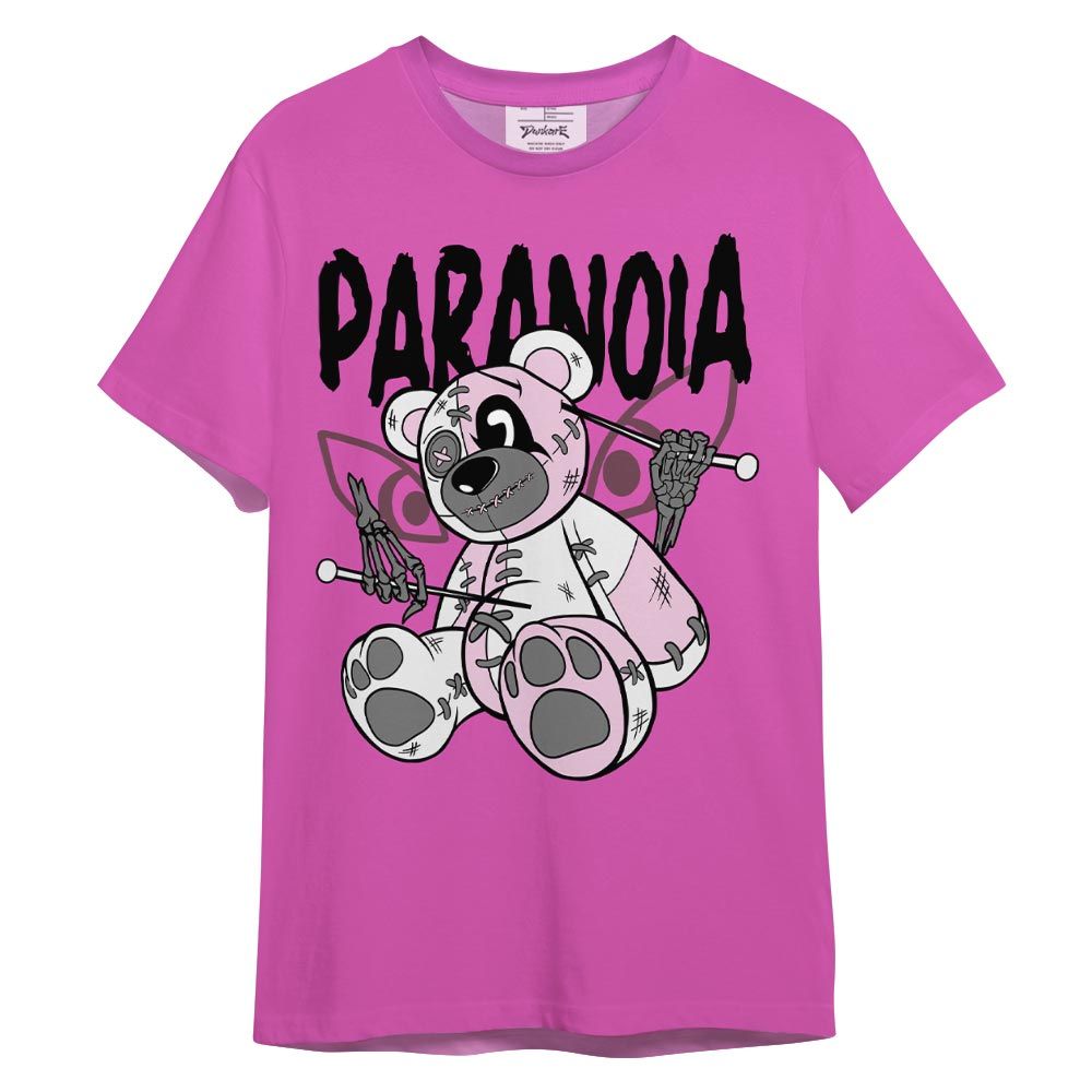 Shirt To Match Hyper Violet 4s T-- Paranoia Bear Color T-shirt 2704 NCMD