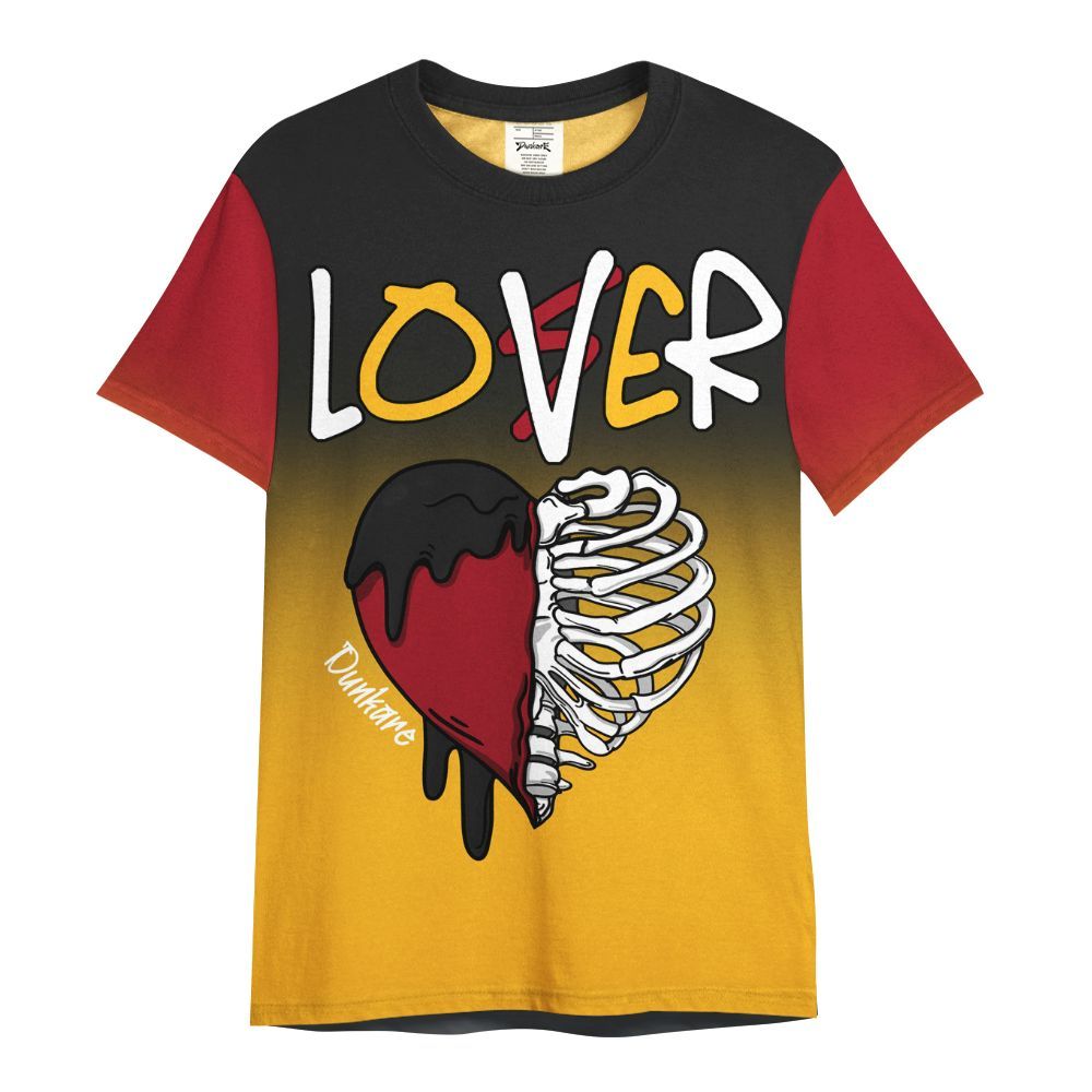 Shirt To Match White Taxi 12s Shirt, Loser Lover Dripping All Over Print