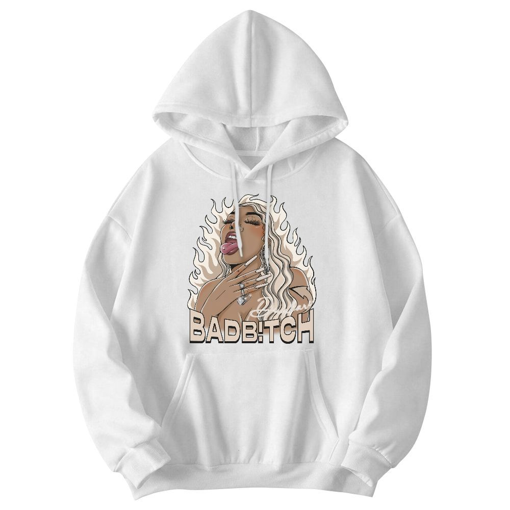 Sweatshirt To Match Untouchable And Moments Cream - Bad B!tch Graphic