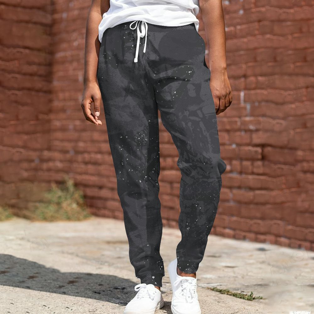 Sweatpant To Match Reverse Oreo 6s - Heart Grunge All Over Print