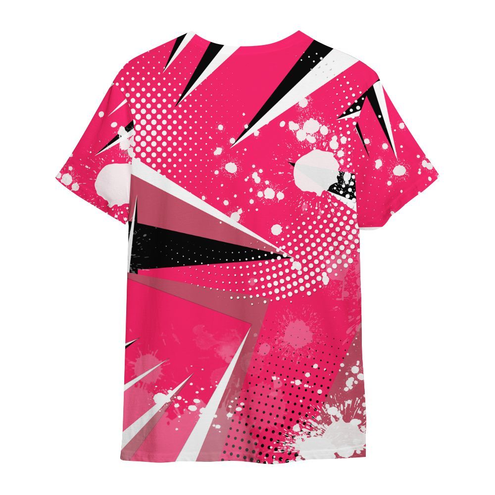 Shirt To Match A'One Hyper Pink Shirt, Poly Trust No One Dripping All Over Print