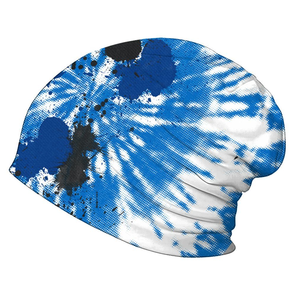Beanie Hat To Match Blueberry 12s - Tie Dye Graphic