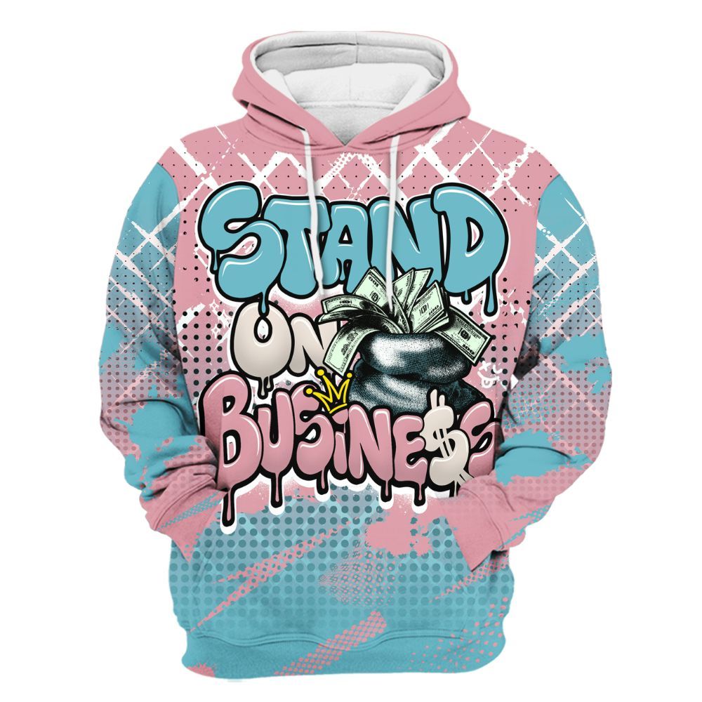 Hoodie To Match Doernbecher 6s - Halftone Stand Business Dripping All Over Print