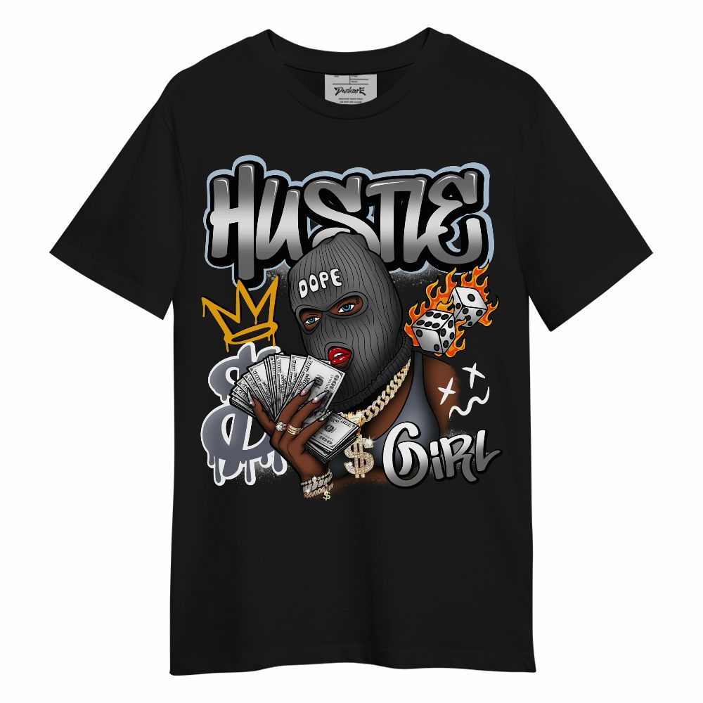 Shirt To Match Cool Grey 6s - Money Hustles Girl Streetwear Unisex Shirt
