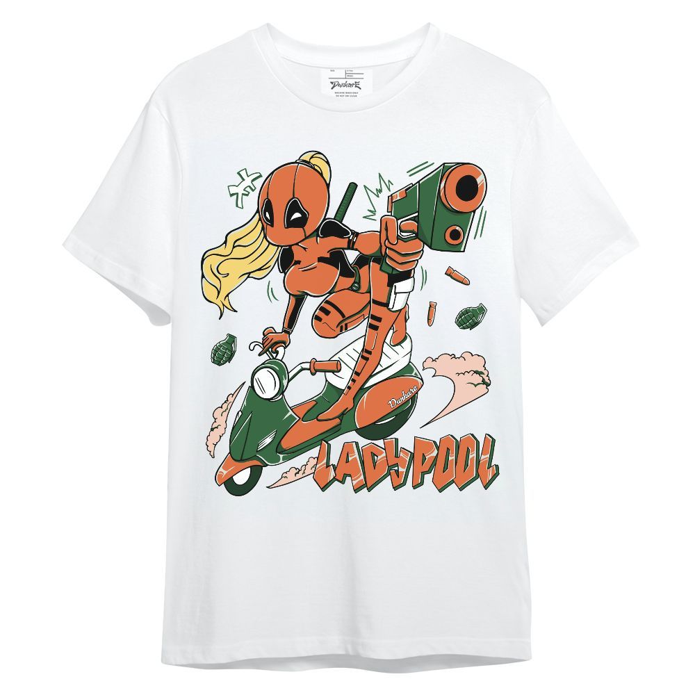 Shirt To Match Low Miami 5s - Lady Pool Cartoon Unisex Shirt