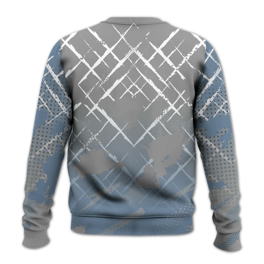 Sweatshirt To Match Black Chrome 6s - Halftone Stand Business Dripping All Over Print