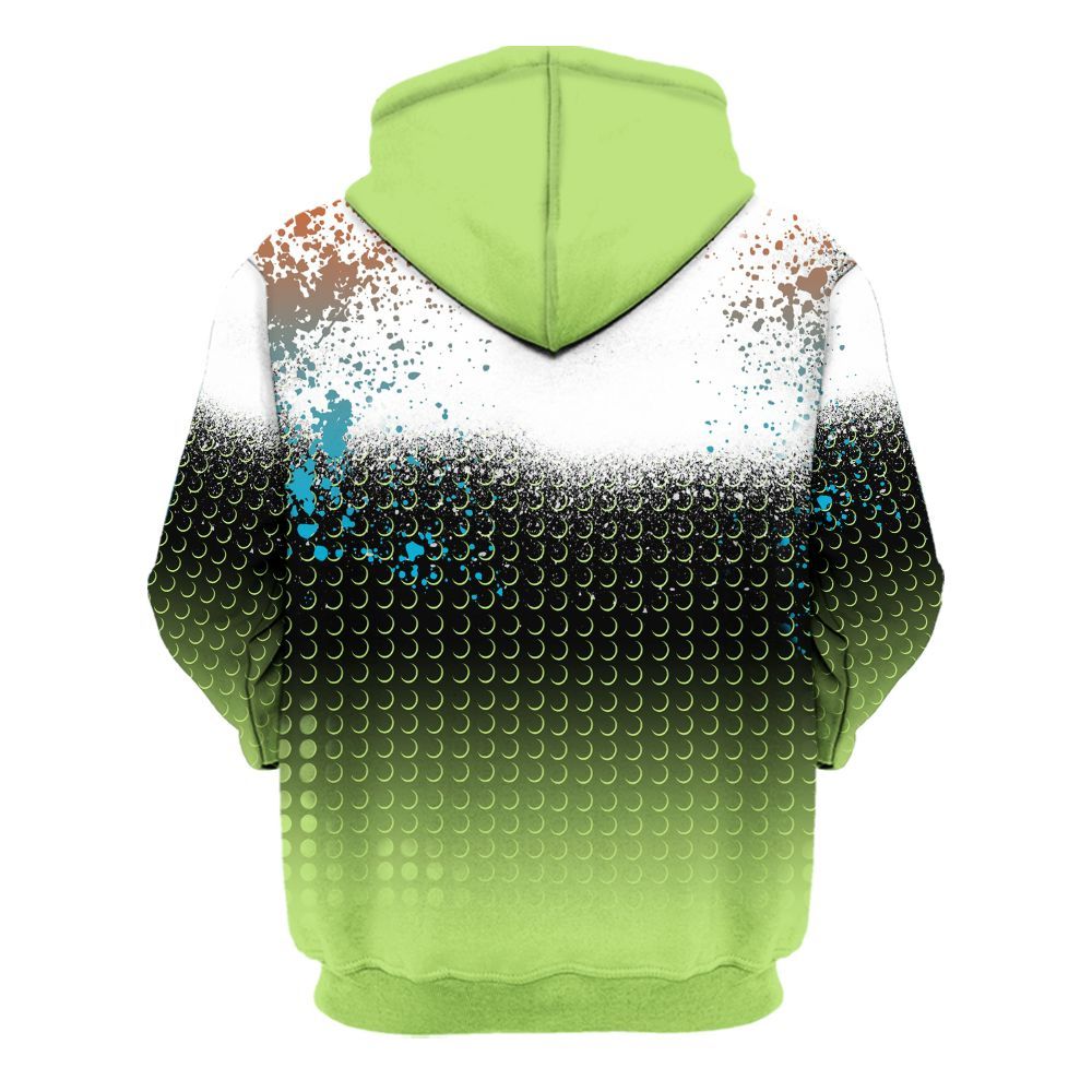 Hoodie To Match Kobe 9 Elite What The - Halftone Time Is Money All Over Print