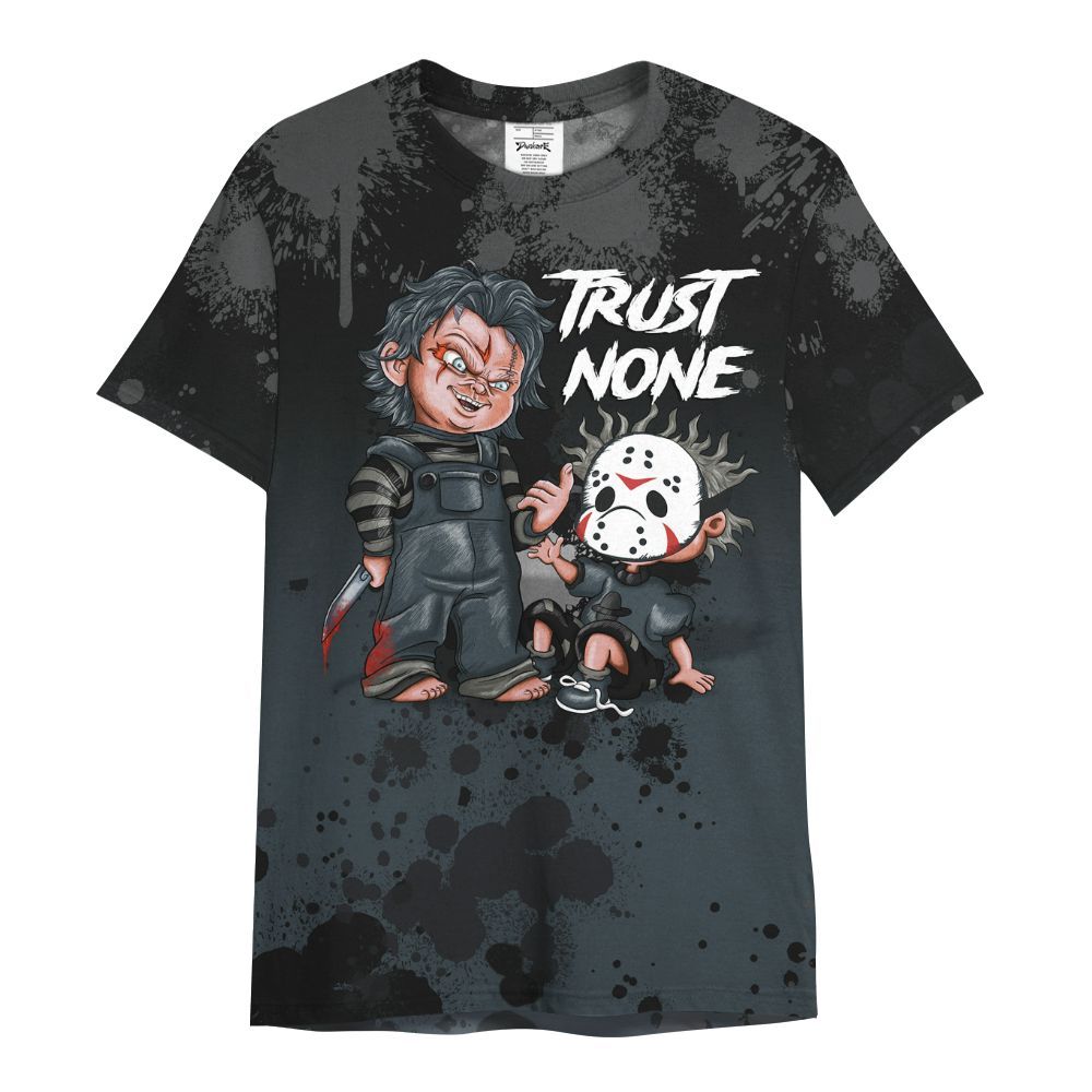 Shirt To Match Air Max Sunder Gore Tex Black - Trust No One Scary All Over Print
