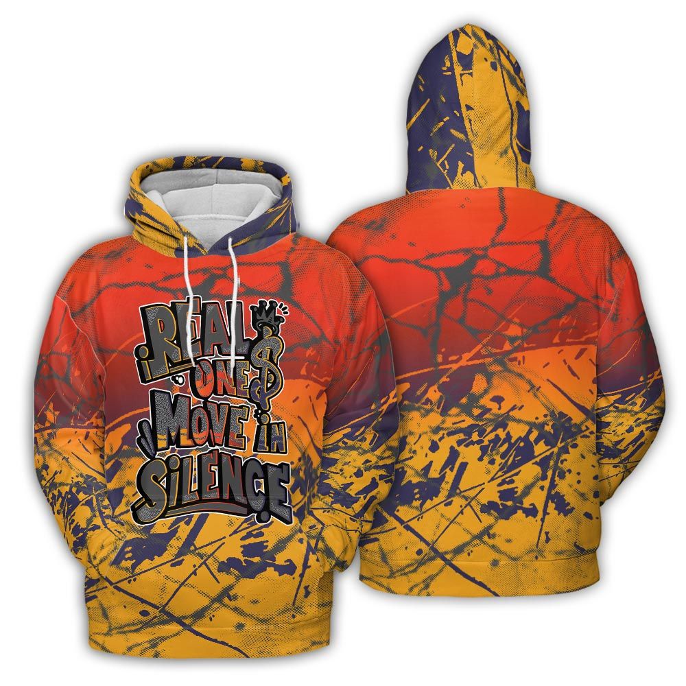 Hoodie To Match Rio 3s Hoodie - Ones Move In Silence Graphic Profound Hoodie Unisex