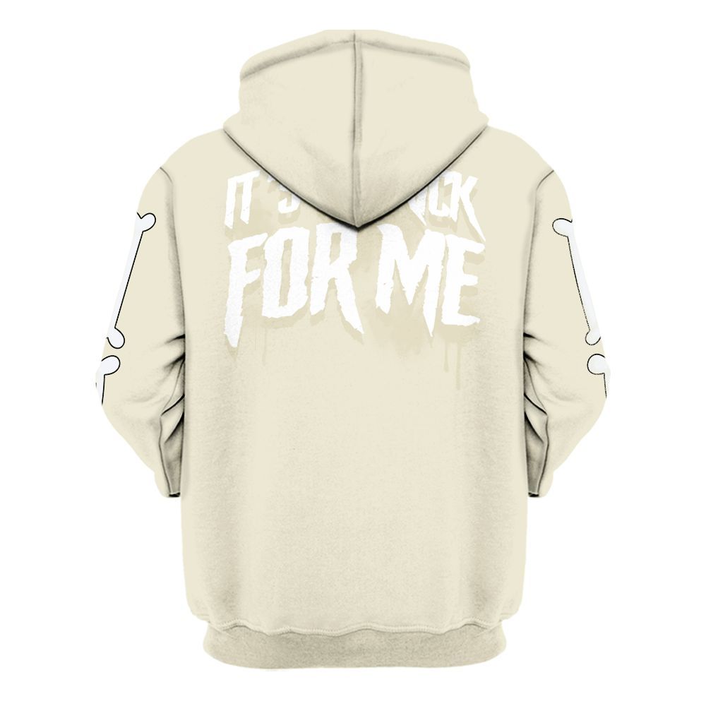 Hoodie To Match Orewood Brown 3s - It's The Kick For Me All Over Print