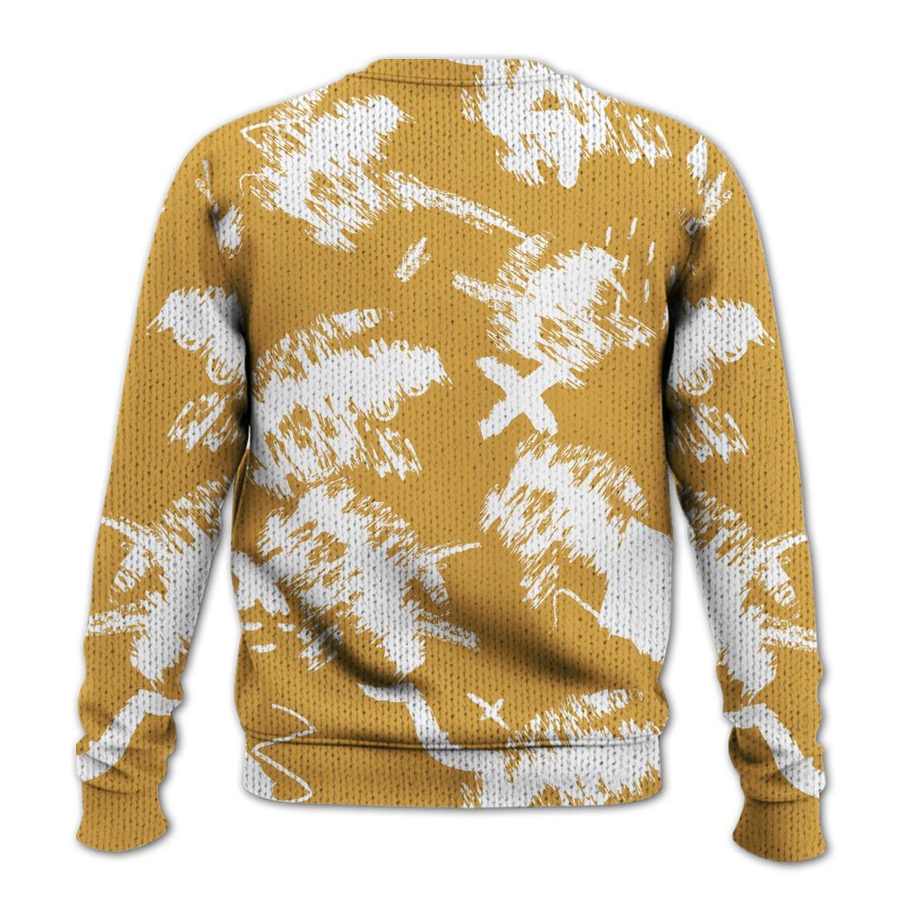 Knitted Sweater To Match Low OG Rookie Of The Year 1s - Hustle Grind Pray Retro