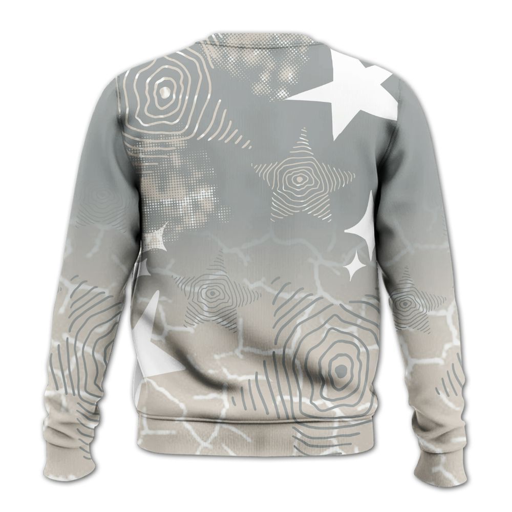 Sweatshirt To Match Retro Pure Money 3s - Sneakerz Girlz Unique Starz All Over Print