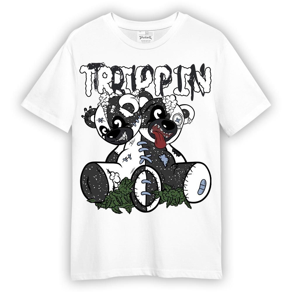Shirt To Match Reverse Black White 6s - Trippin Bear Shirt Unisex