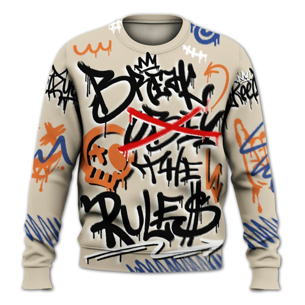 Sweatshirt To Match Air Max 90 Rattan Birch - Break Rules Streetwear All Over Print