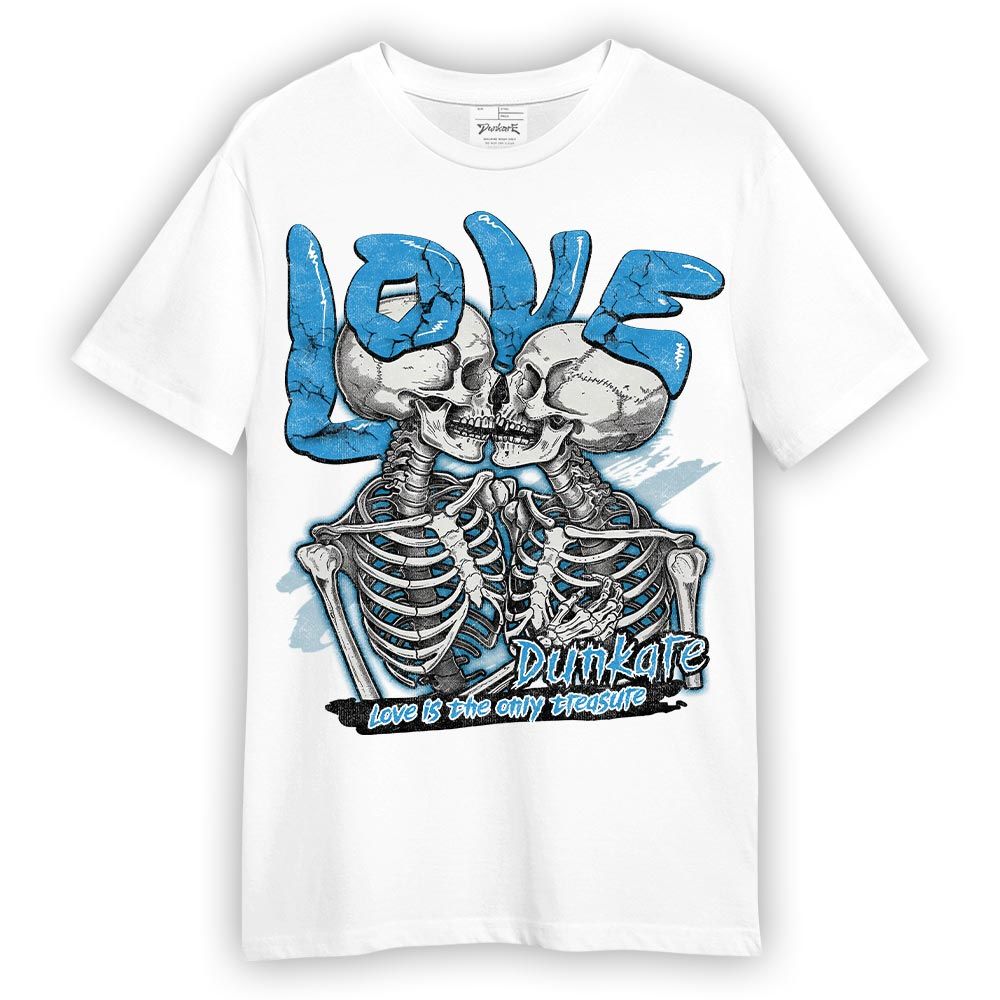 Shirt To Match Powder Blue 9s T-- Skull Love Bear T-Shirt Unisex