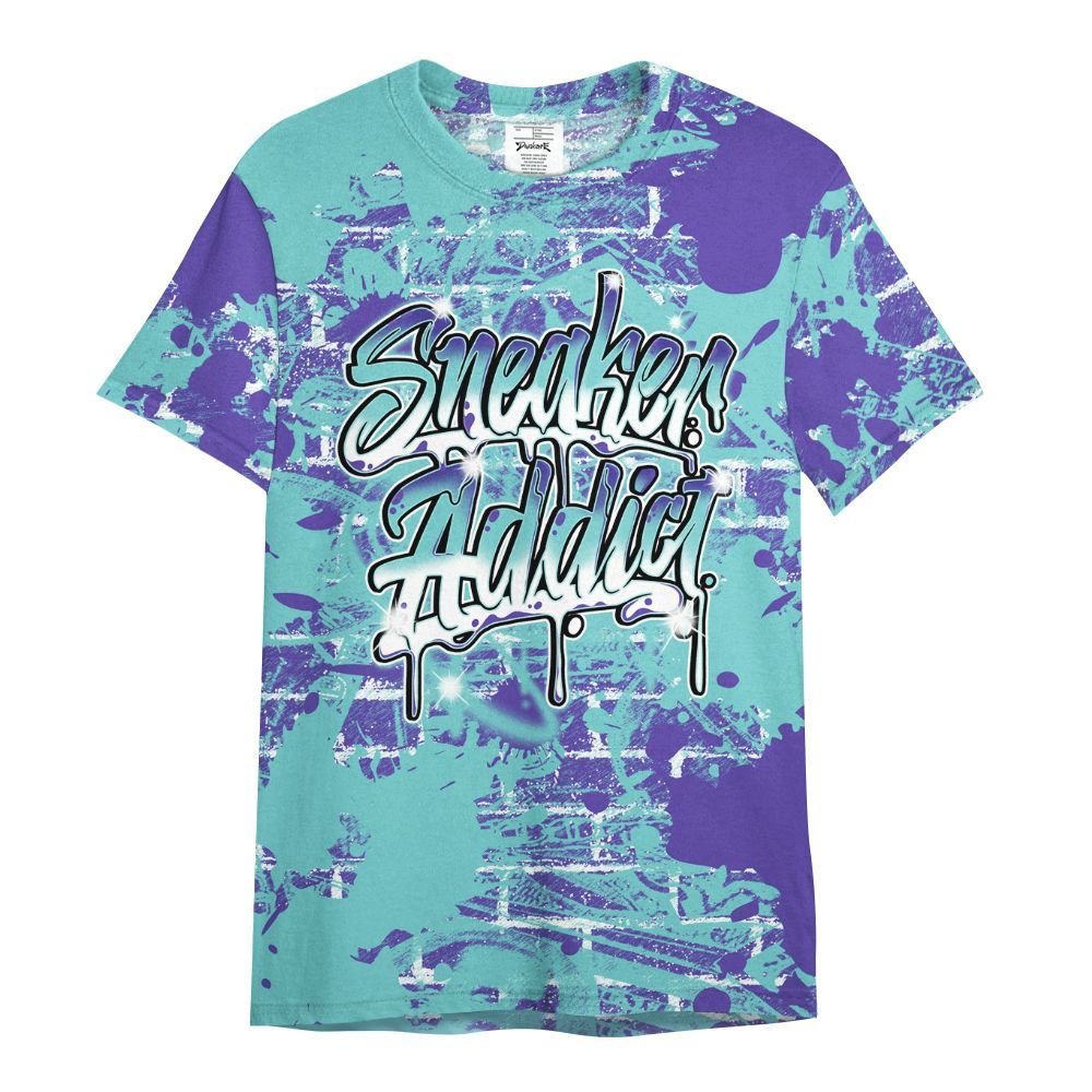 Shirt To Match Low Hornets 1s - Addiction Sneakers Graphic Street Art All Over Print