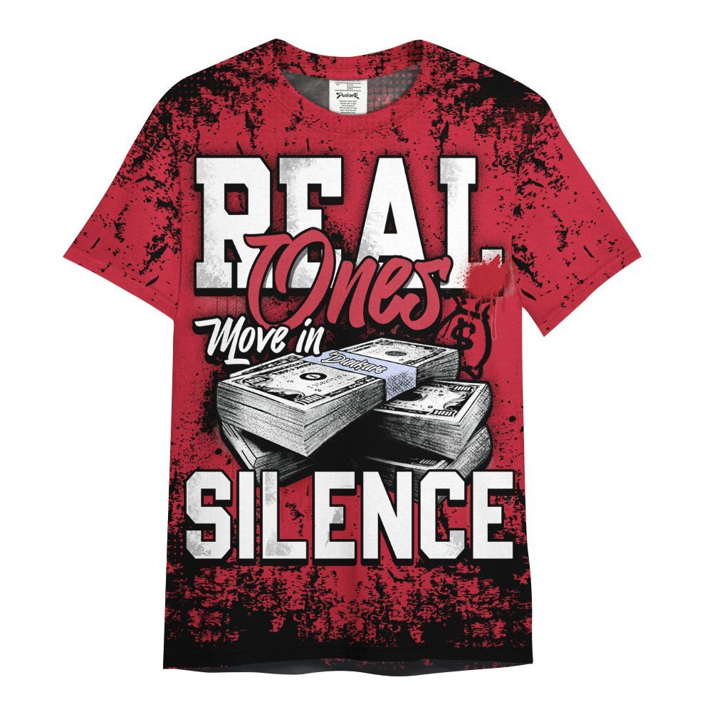 Shirt To Match Toro Bravo 6s - Move In Silence Money Street Retro All Over Print