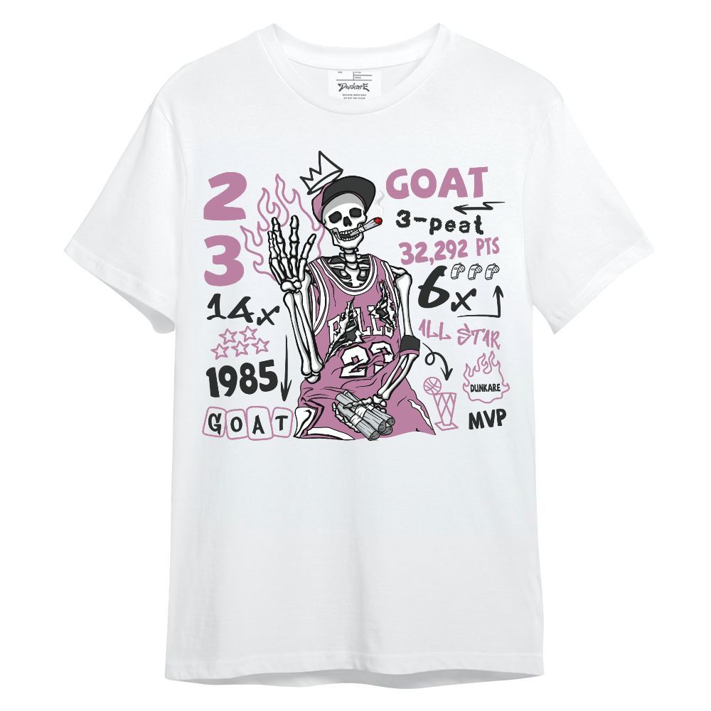 Shirt To Match Neutral Grey Black White Orchid 4s - Number 23 G.0.A.T Unisex Shirt