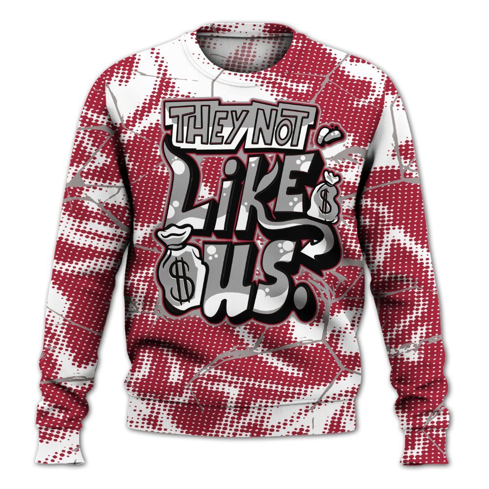 Sweatshirt To Match High OG Chicago Shadow 1s - Dislike Us Graphic All Over Print