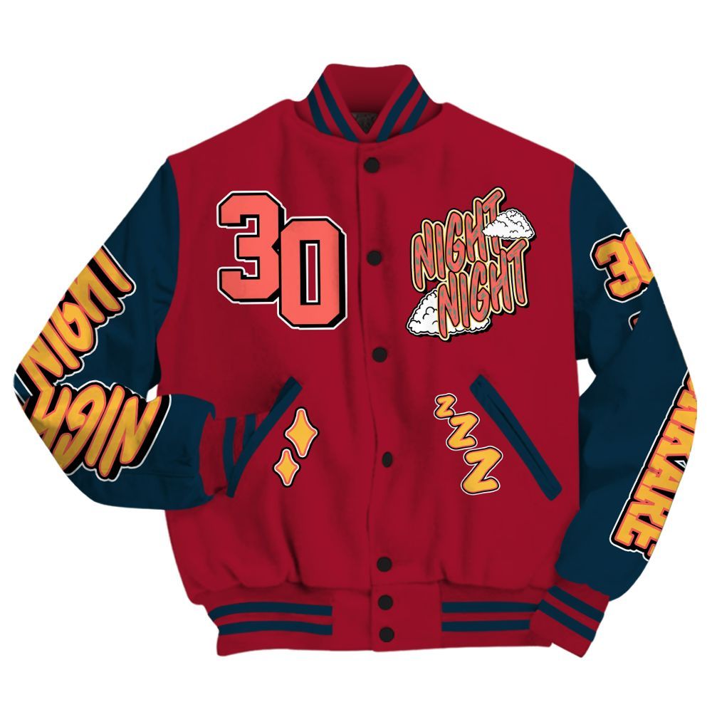 Varsity Jacket To Match Mid Multi Color 2022 1s - Seeya Skeleton All Over Print