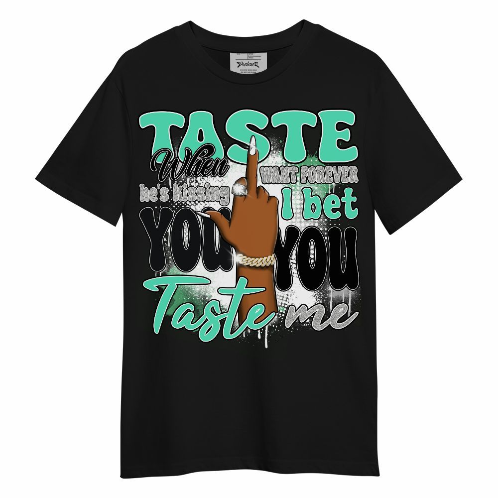 Shirt To Match Black Green Glow 3s - Taste Me Retro Unisex Shirt