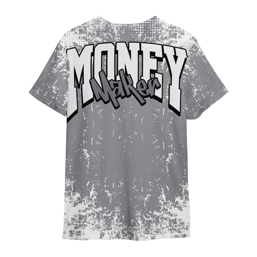 Shirt To Match Low Cement Grey 11s - Move In Silence Money Street Retro All Over Print