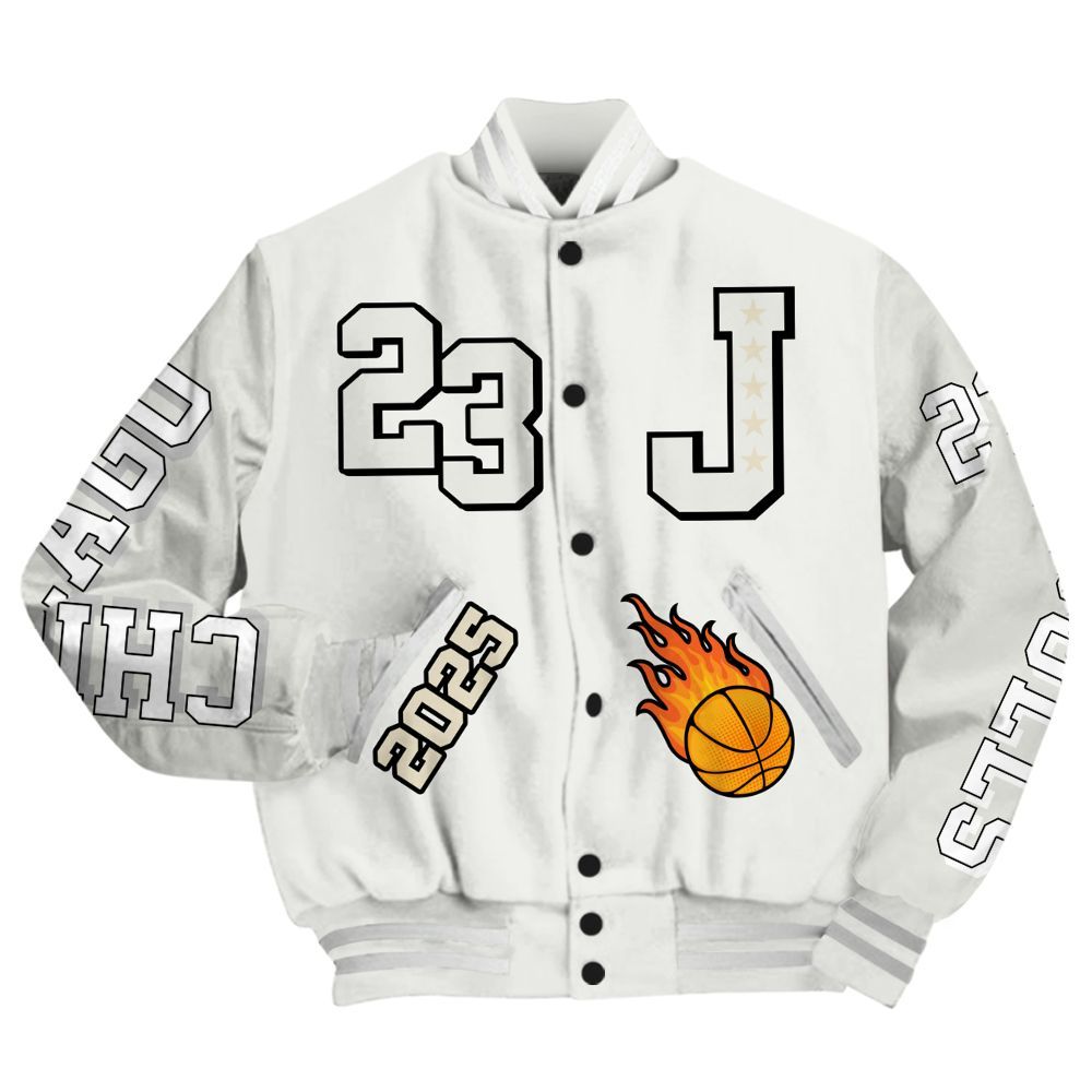 Varsity Jacket To Match Grand Finale 11s - Chicago 23 Basketball All Over Print