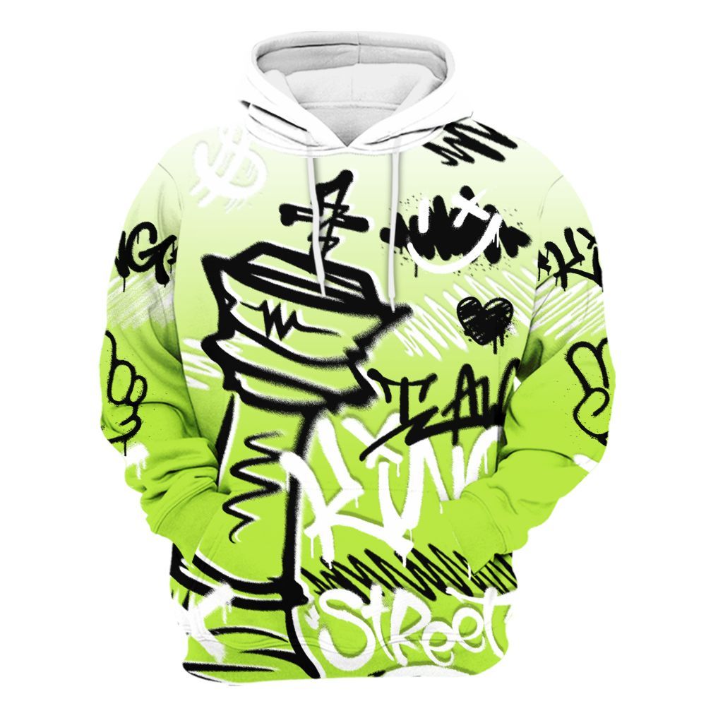 Hoodie To Match Air Force 1 Low Dance Volt - Street King Chess Streetwear All Over Print