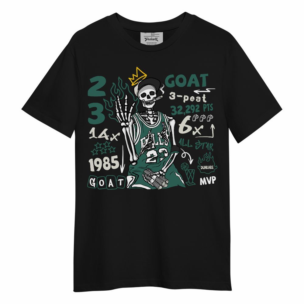 Shirt To Match RM Oxidized Green 4s - Number 23 G.0.A.T Streetwear Unisex Shirt