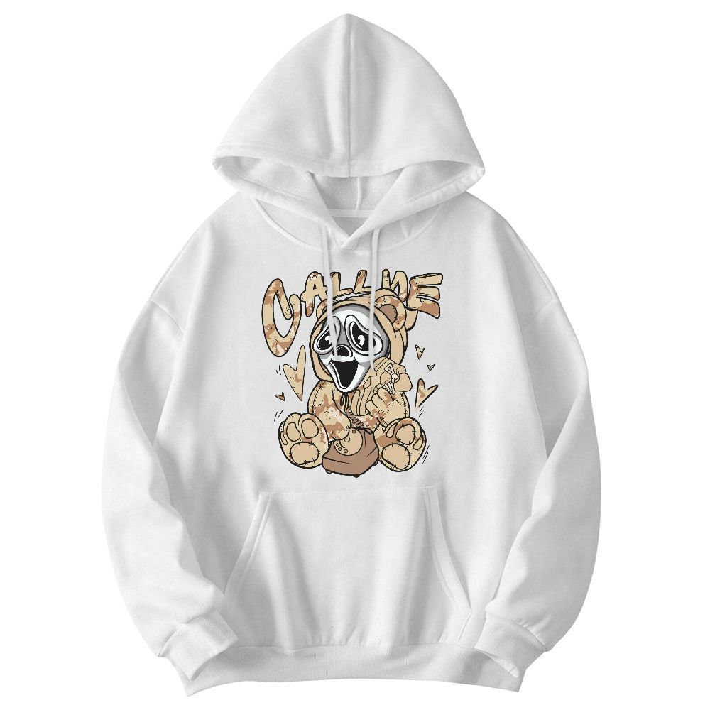 Sweatshirt To Match Desert Camo 3s - Call Me Bear Graphic
