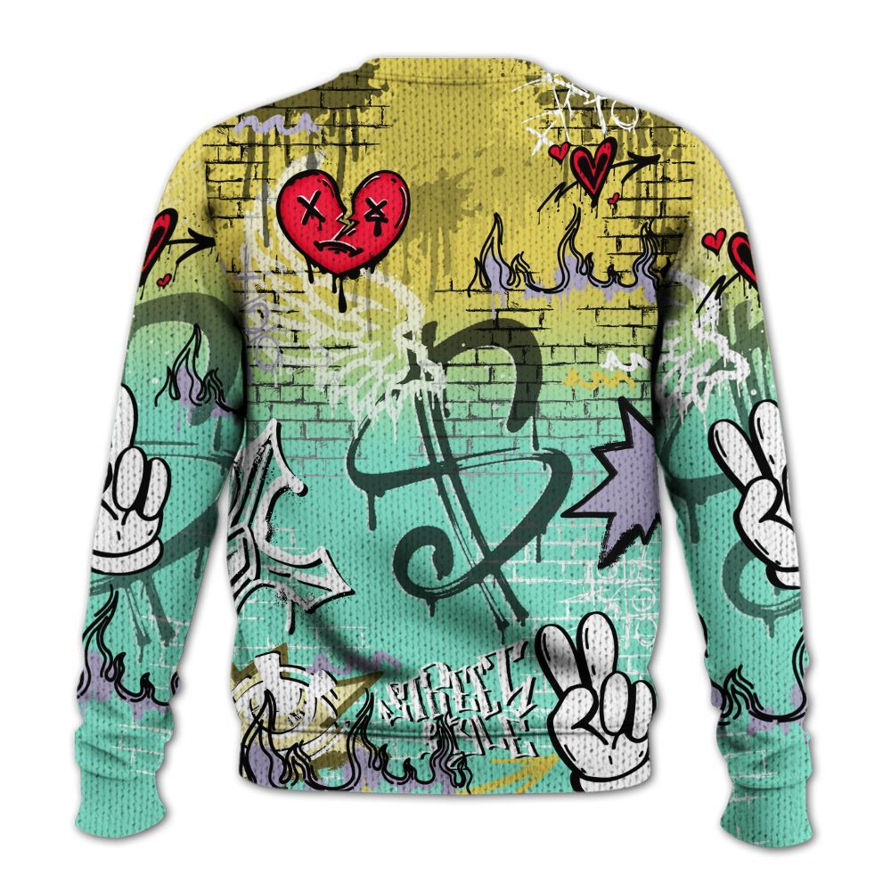 Sweater To Match Dunk Low Easter 2026 - Been Dif2erent Drip Graffiti Graphic