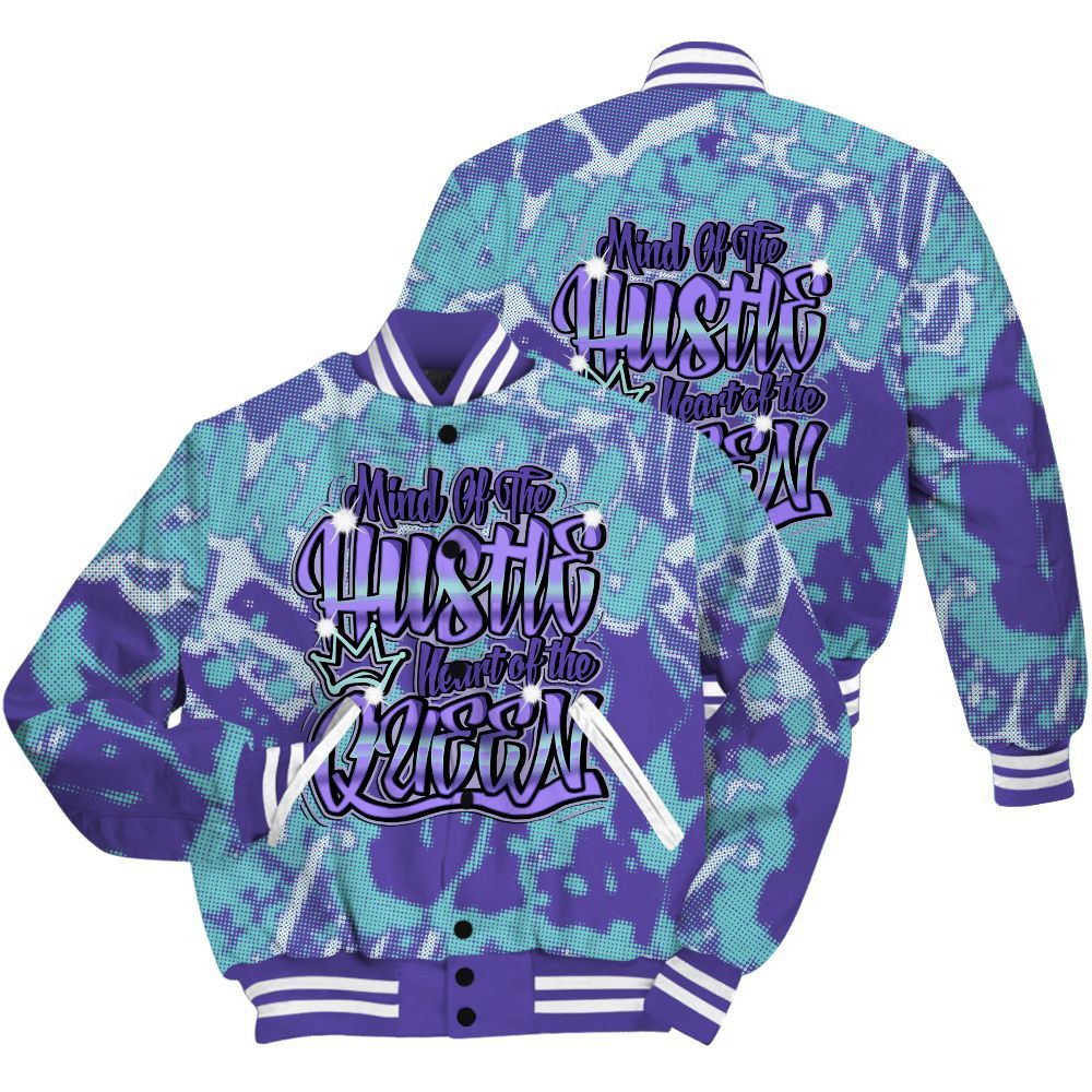 Varsity Jacket To Match Low Hornets 1s Shirt - Hustles Heart Queens Street All Over Print