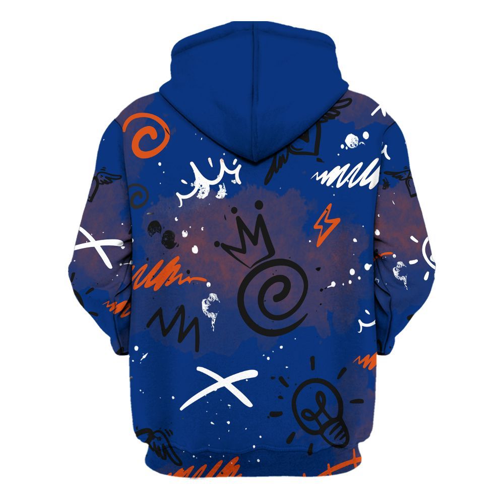 Hoodie To Match Mid Knicks 1s - Drip Been Di2ferent All Over Print