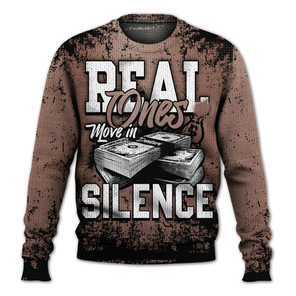 Knitted Sweater To Match KD 4 Christmas - Move In Silence Money Street Retro