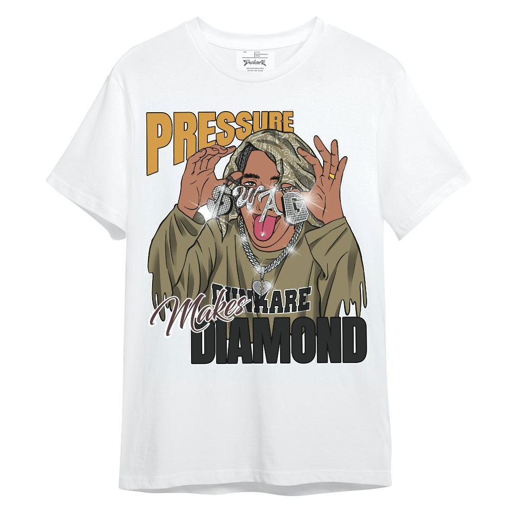 Shirt To Match Black Olive 7s - Pressures Makes Shirt To Match Unisex Shirt