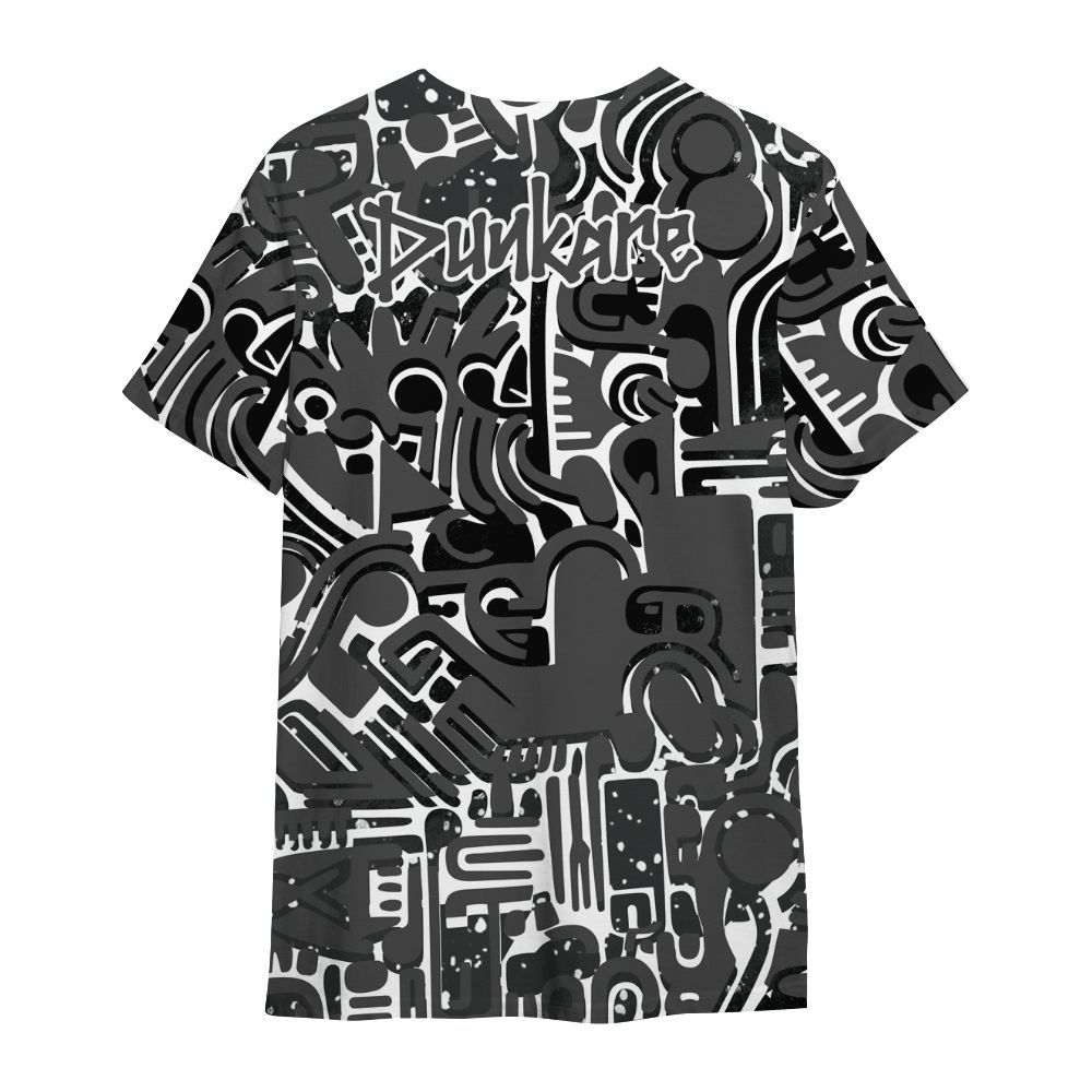 Shirt To Match Fear 4s - Humble Hustle Doodle Retro All Over Print