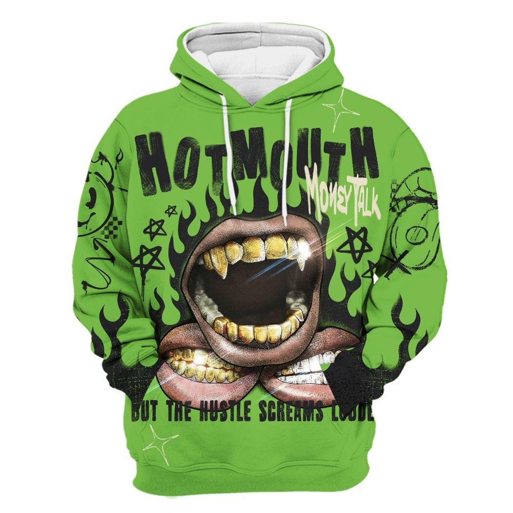 Hoodie To Match Air Max Waffle SP Action Green - Mouth Burning Street Style All Over Print
