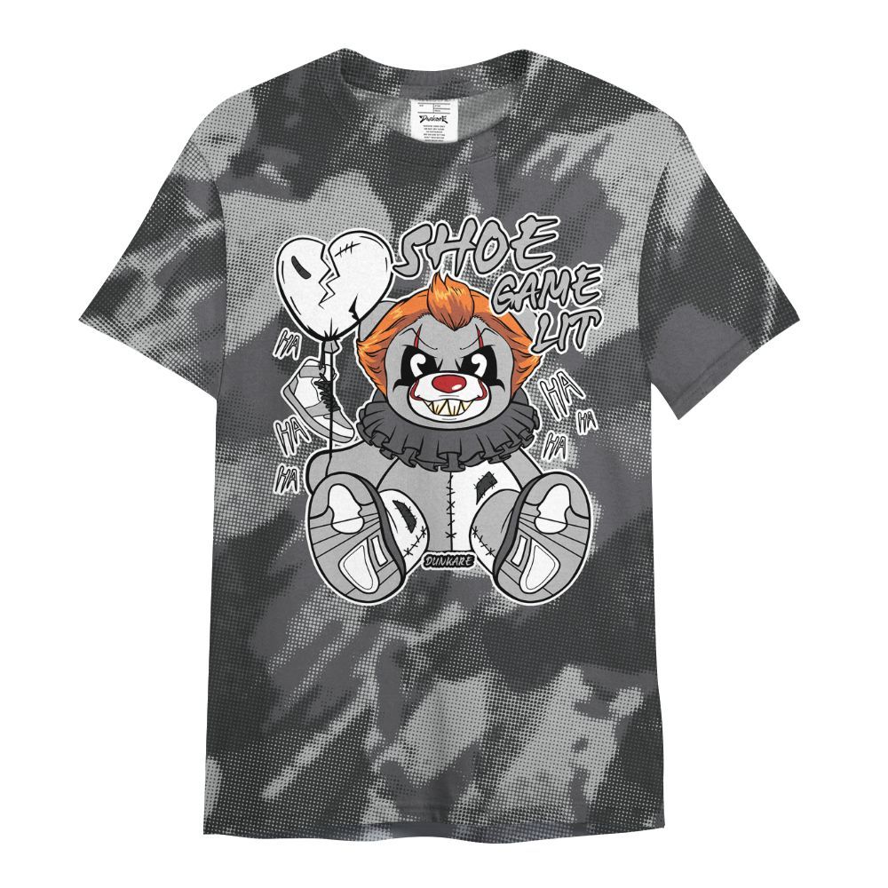 Shirt To Match White Thunder 4s - Shoe Game Bear Abstract Halftone All Over Print