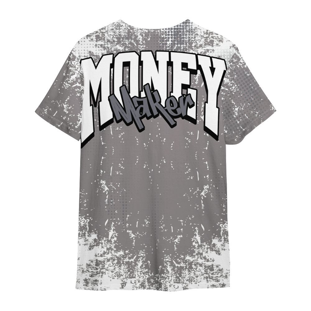 Shirt To Match Cool Grey 11s - Move In Silence Money Street Retro All Over Print