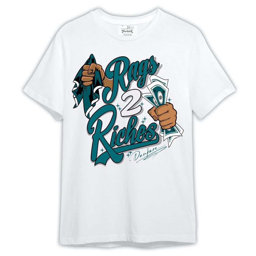 Shirt To Match Shirt Streetwear Rag 2 Riches, Oxidized Green 4s T-- To Match Sneaker Oxidized Green 4s Graphic Tee NCT