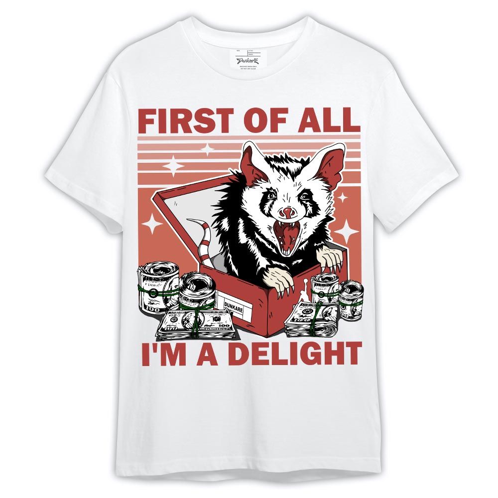 Shirt To Match Dune Red 13s - Opossum I'm A Delight Shirt Outfit