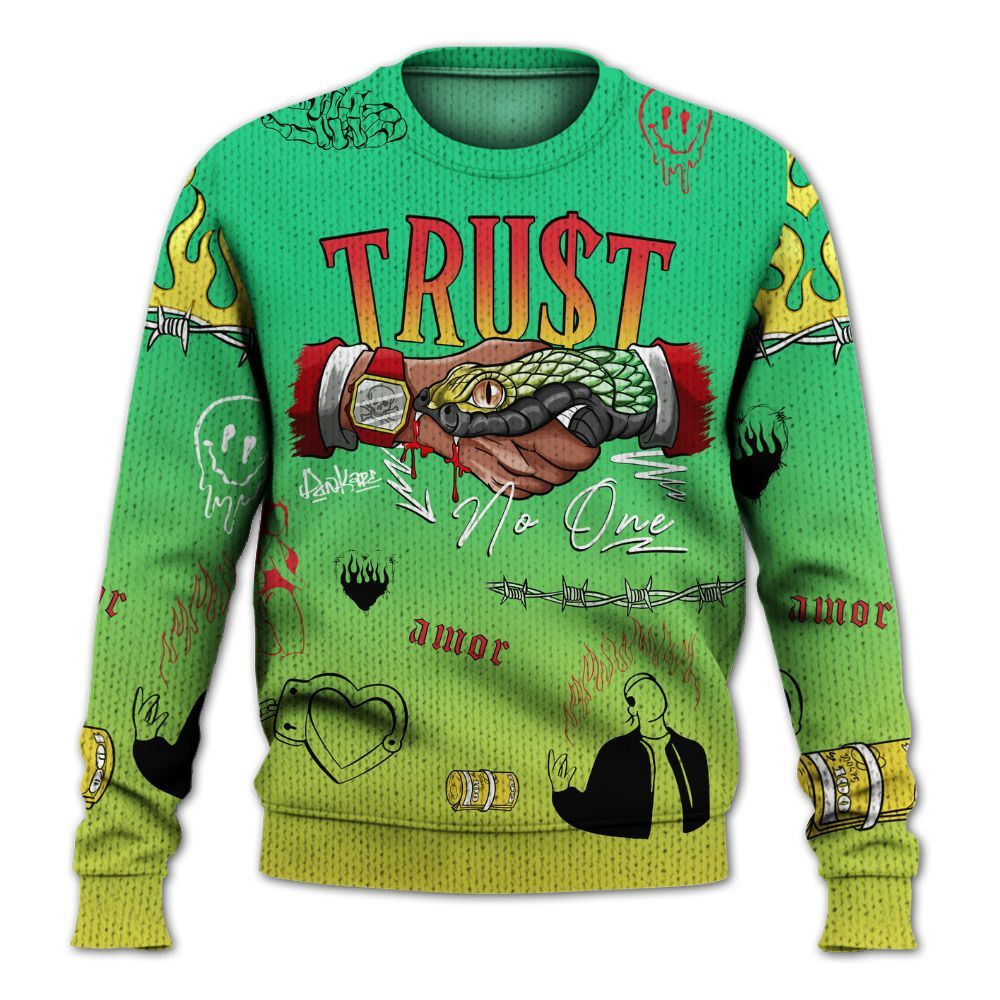 Sweater To Match Ja 3 Jurassic Park Explorer - Snake Trust No One Graphic