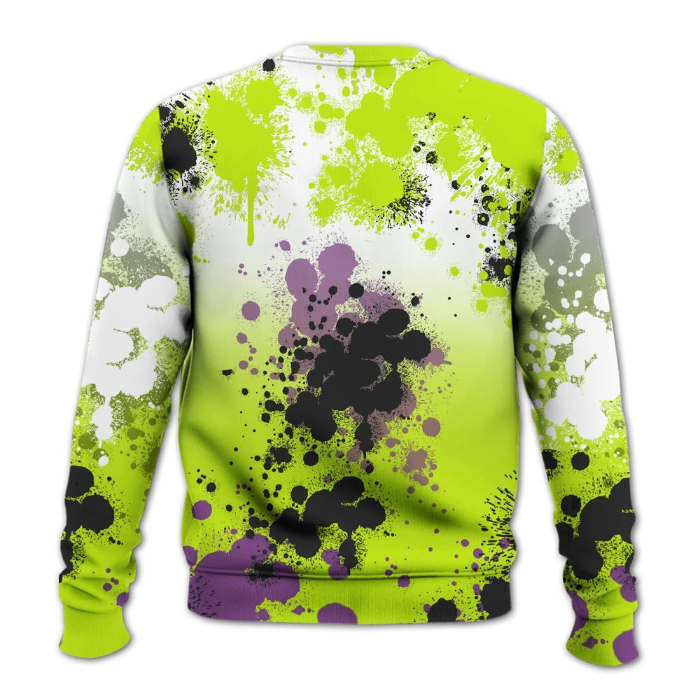 Sweatshirt To Match GS Black Barely Volt 11s - Trust No One Scary All Over Print