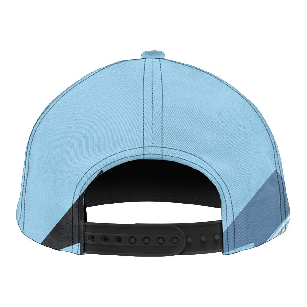 Snapback To Match Legend Blue 11s - Geometric Abstract Graphic