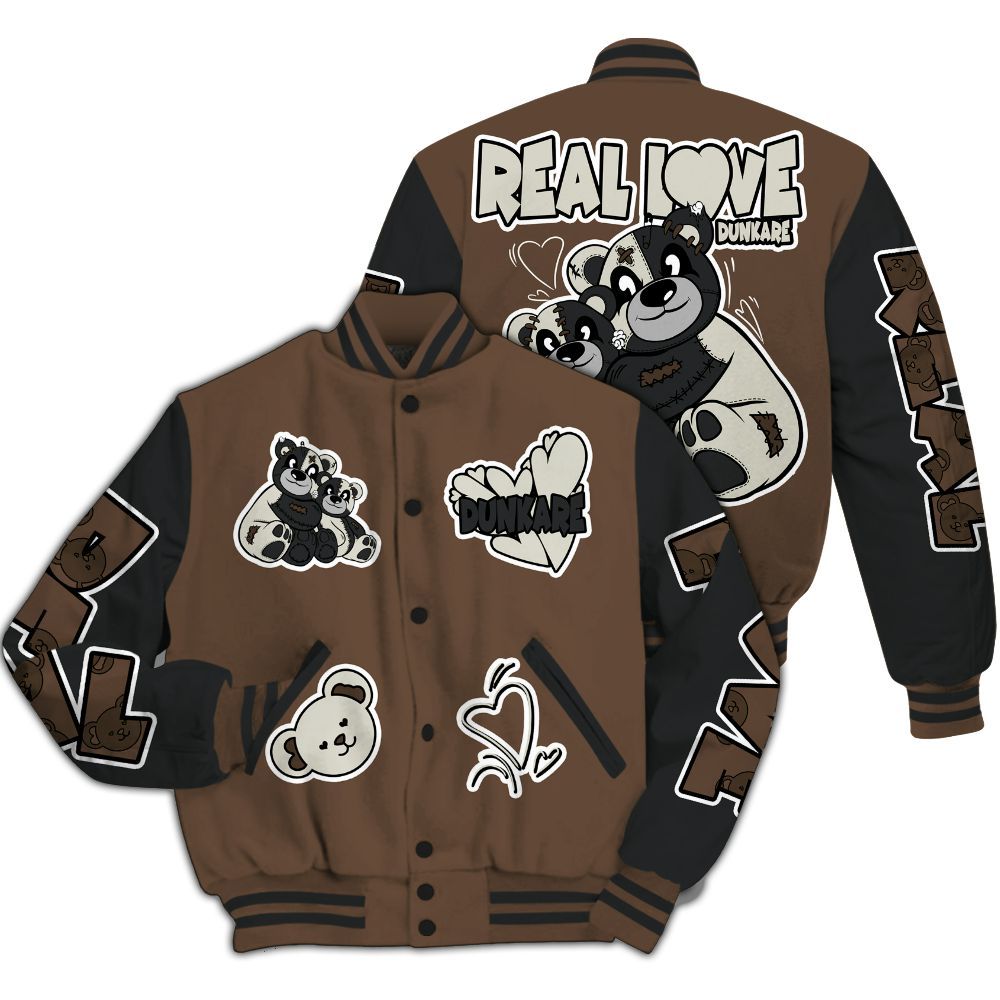 Varsity Jacket To Match Palomino 1s - Sincere Fondness Bear All Over Print