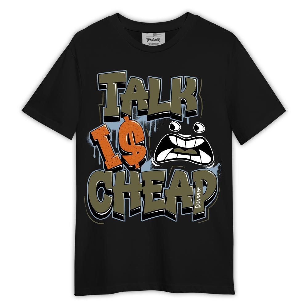 Shirt To Match Olive 5s - Talk Is Cheap Shirt Outfit