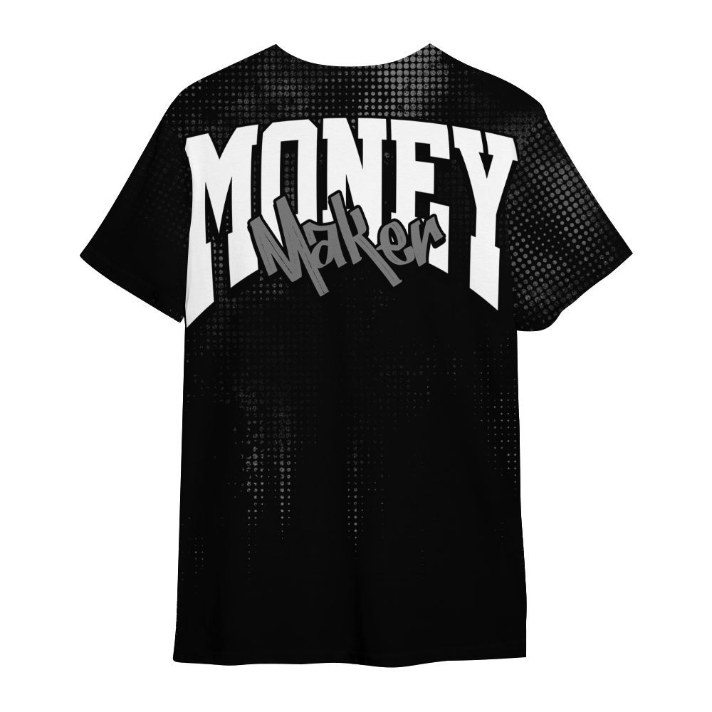 Shirt To Match Black Chrome 6s - Move In Silence Money Street Retro All Over Print