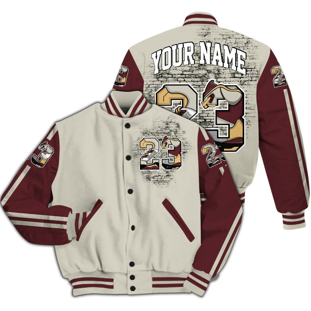 Varsity Jacket To Match Legacy 312 Year Of The Snake - Custom Name Number 23 5s All Over Print