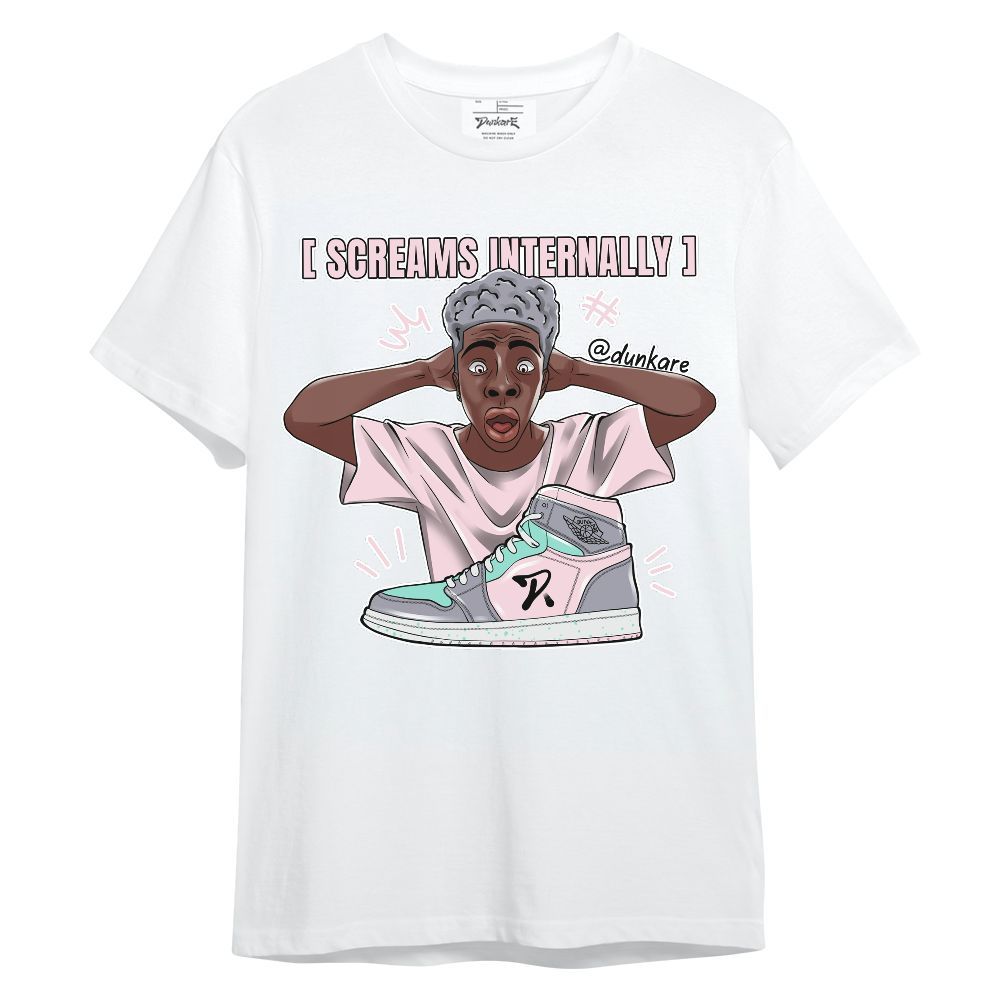 Shirt To Match Retro Easter 5s - Scream Internally Unisex Shirt